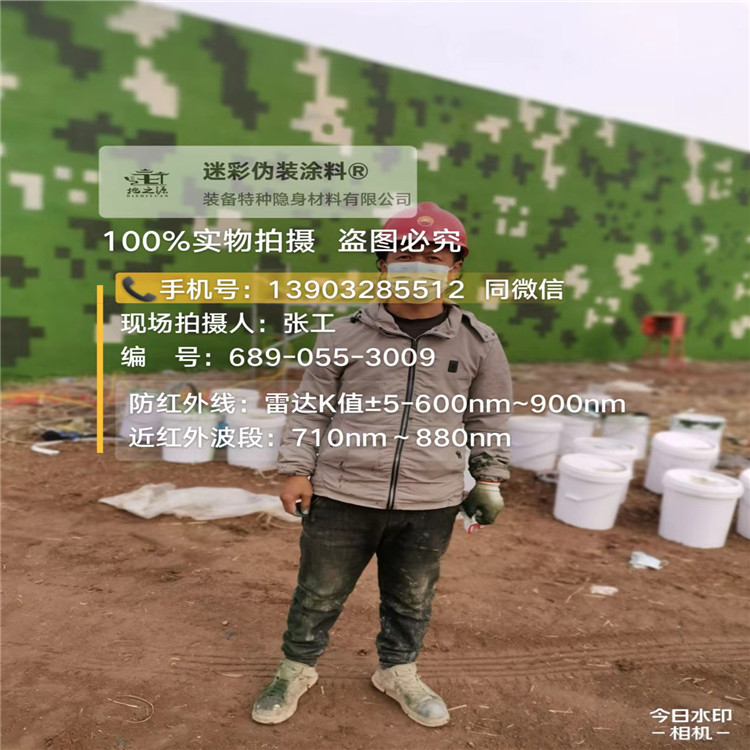 南岸​包括外墙、护坡、水泥地面建筑物的迷彩喷涂